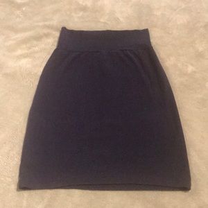 American apparel navy blue skirt.